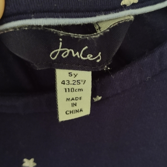 JOULES | Blue Merrie Mock Layer Dress - Picture 9 of 9